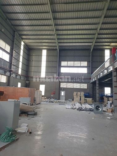 Bán kho xưởng 5.400m2, KCN An Hạ Bình Chánh, Vp : 260m2, đường xe cont