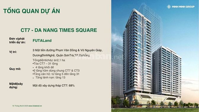 Time Square Đà Nẵng – Dự án Căn hộ mặt biển sở hữu lâu dài Cuối Cùng