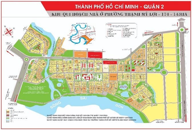 Bán đất KDC số 1, Thạnh Mỹ Lợi, TP.Thủ Đức Cũ, 6x17.5m, giá 134.5tr/m2