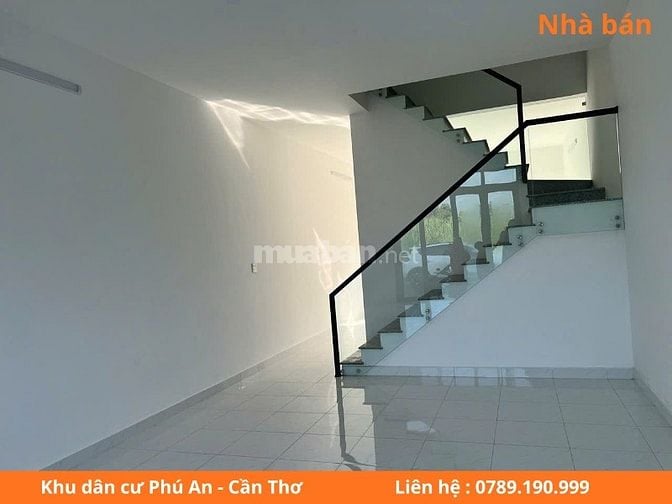 Bán nhà đường C5 KDC Phú An, Cần Thơ. diện tích 4,5x20 Sổ hồng