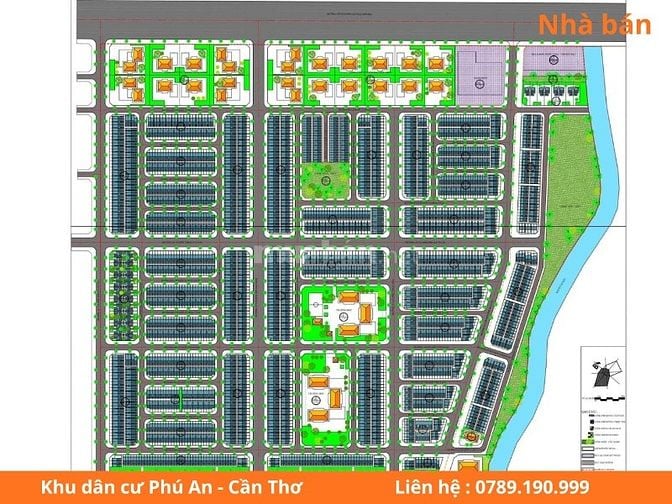 Bán nhà đường C5 KDC Phú An, Cần Thơ. diện tích 4,5x20 Sổ hồng