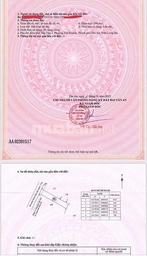 Chinh chu gửi ban lô đât mt dân 5m ,Phường Khánh Hậu, tinh Tây Ninh