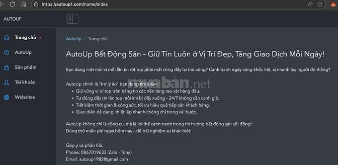 🚀AutoUp – Giải pháp đẩy tin tự động giúp bài đăng của bạn nổi bật