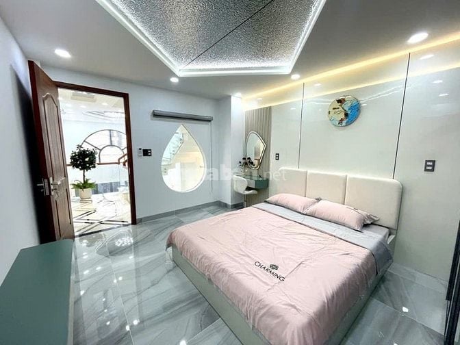 NHÀ LÊ VĂN THỌ 63M2 HXH 4 TẦNG ĐỦ NỘI THẤT KHU CAO TẦNG CHỈ 7,65 TỶ