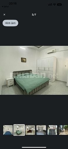 Cho thuê nhà 216/12 Đường số 8,P11, Q.Gv hẻm xe hơi 