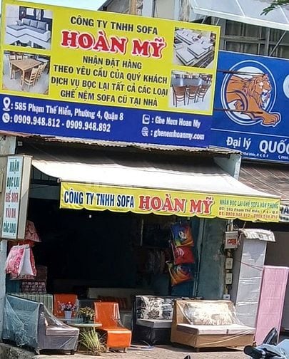 Công ty SOFA Hoàn Mỹ chuyên sản xuất ghế Sofa nệm, bọc ghế tại nhà 