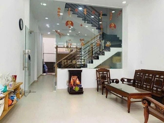 Bán nhà Đặng Thuỳ Trâm, BT giá 4TỶ1, 77m2 - Hẻm ô tô kh bị ngập nước