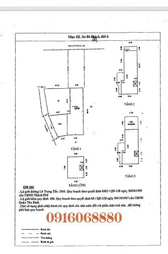 BÁN NHÀ 2 MẶT TIỀN TRƯỚC VÀ HẺM HÔNG : 31 LÊ TRỌNG TẤN - P. SƠN KỲ