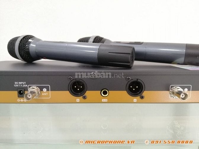 🎤 MICRO KHÔNG DÂY BBS U-3300S – CHUYÊN NGHIỆP, ỔN ĐỊNH, CHỐNG HÚ TỐT