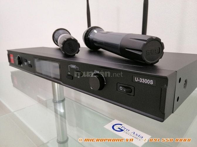 🎤 MICRO KHÔNG DÂY BBS U-3300S – CHUYÊN NGHIỆP, ỔN ĐỊNH, CHỐNG HÚ TỐT