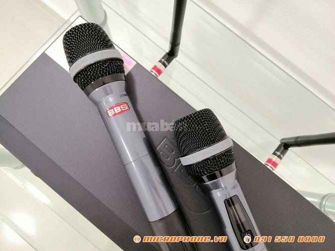🎤 MICRO KHÔNG DÂY BBS U-3300S – CHUYÊN NGHIỆP, ỔN ĐỊNH, CHỐNG HÚ TỐT