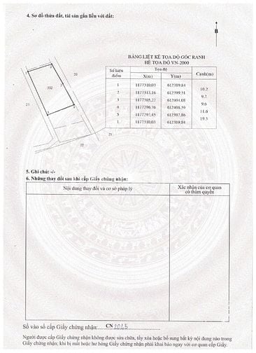 LÔ ĐẤT ĐẸP SỔ HỒNG RIÊNG TRUNG TÂM XAZ BÌNH KHÁNH,HCM