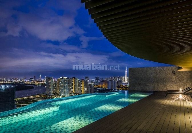 Bán Căn hộ tại Waterina Suites 3 phòng ngủ tầng cao view sông 160m2