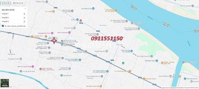 2 Mặt tiền kinh doanh 120m2 đối diện kcn Giao Long BẾn tre