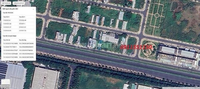 2 Mặt tiền kinh doanh 120m2 đối diện kcn Giao Long BẾn tre