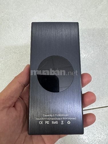 Bán camera nguỵ trang sạc dự phòng H12. New 98%. Giá 1 triệu 