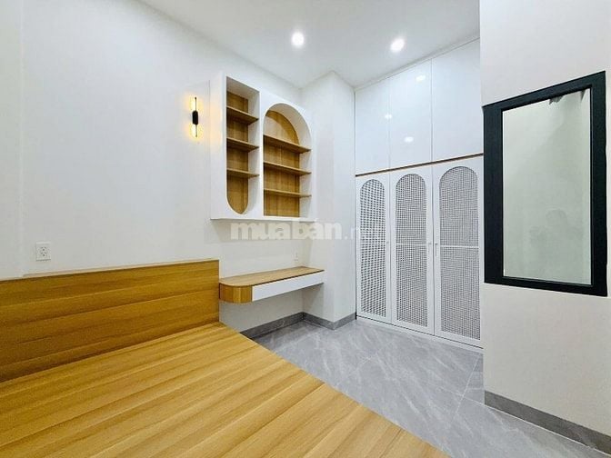 ⭐️Nhà 3 Lầu DT:4x12,7m tuyệt đẹp Cao cấp hẻm Quang Trung, P10.