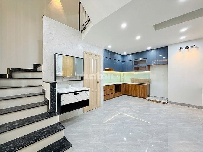 ⭐️Nhà 3 Lầu DT:4x12,7m tuyệt đẹp Cao cấp hẻm Quang Trung, P10.