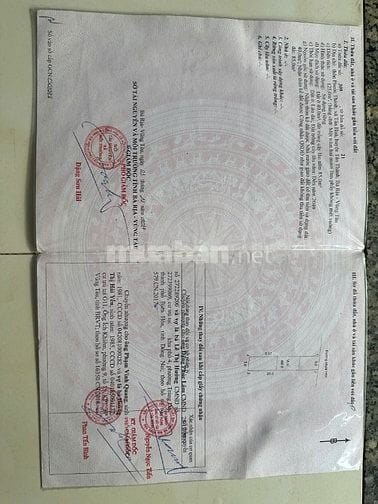Bán Đất Thổ Cư Mặt Tiền Đường cách Đường Hội Bài Châu Pha 50m, P.Tân H