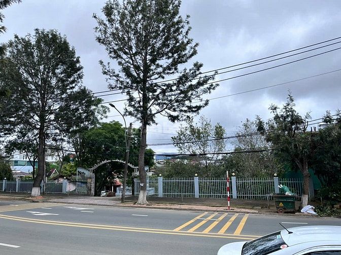 Đất thổ cư mặt tiền đường lớn trung tâm p7 đà Lạt sổ hồng riêng thổ cư