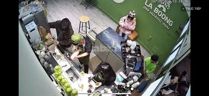 Em cần sang nhượng quán trà sữa Laboong tại 299 Hoàng Mai