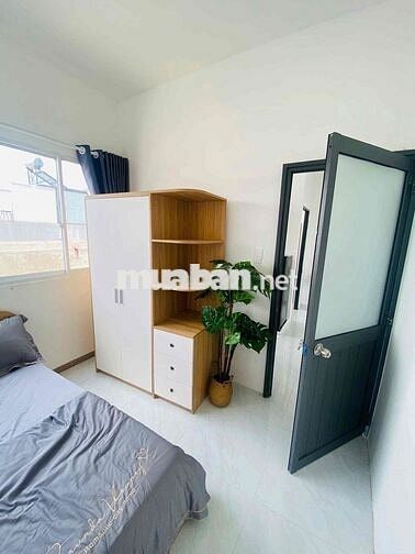 Cho thuê căn hộ 1PN Cửa sổ thoáng Q8 gần cầu chữ Y, cầu Nguyễn Văn Cừ