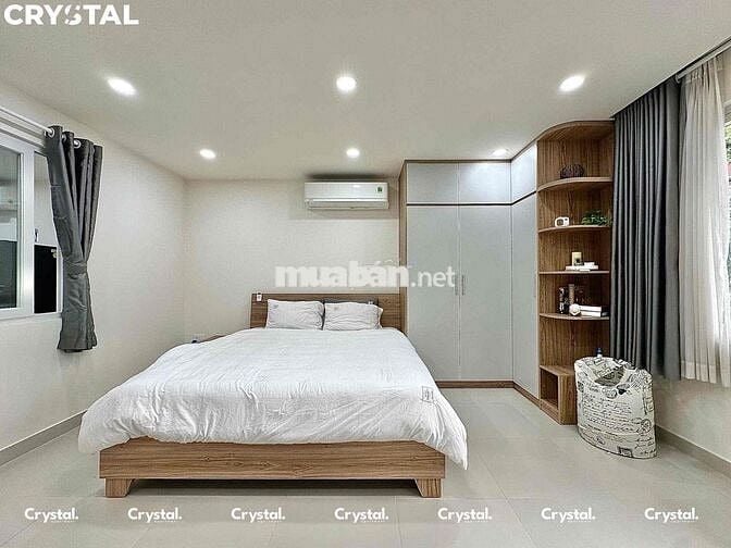 👉1 PN - DIỆN TÍCH 50M2 , CỬA SỔ THOÁNG , FULL NỘI THẤT - NGAY T3 🍎