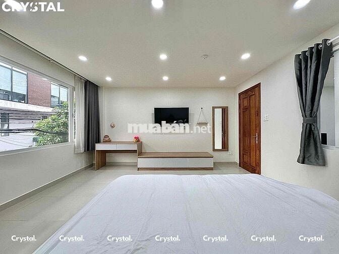 👉1 PN - DIỆN TÍCH 50M2 , CỬA SỔ THOÁNG , FULL NỘI THẤT - NGAY T3 🍎