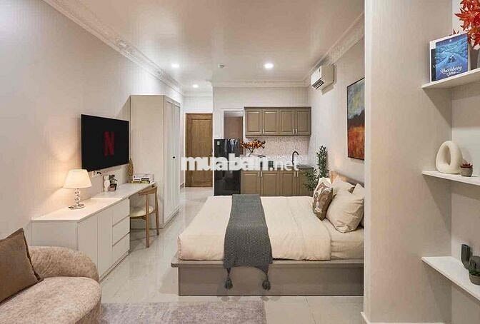 HÀNG MỚI TOANH VỪA KHAI TRƯƠNG FULL NỘI THẤT  45M2 GIÁP Q1, BÌNH THẠNH