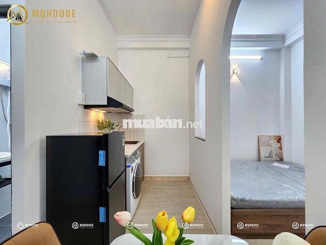 CĂN HỘ TÁCH BẾP MÁY GIẶT RIÊNG CÓ BAN CÔNG NGAY SÂN BAY TÂN SƠN NHẤT