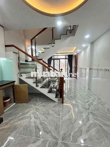 NHÀ MỚI 2 TẦNG BÙI VĂN NGỮ Q12- HẺM XE HƠI NGAY CHỢ ĐÔNG QUANG