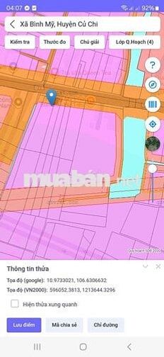 đất lớn mặt tiền đường tỉnh lộ 8