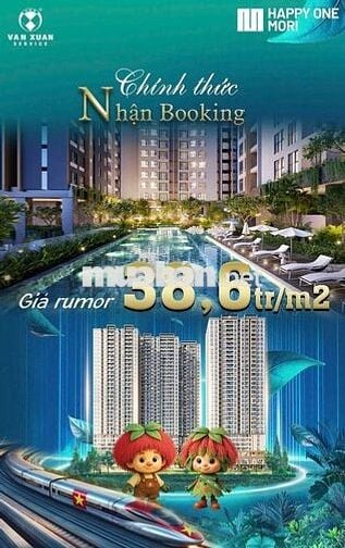 Căn hộ trung tâm Lái Thiêu liền kề QL13 và Aeon Mall chỉ 2,5 tỷ 2PN