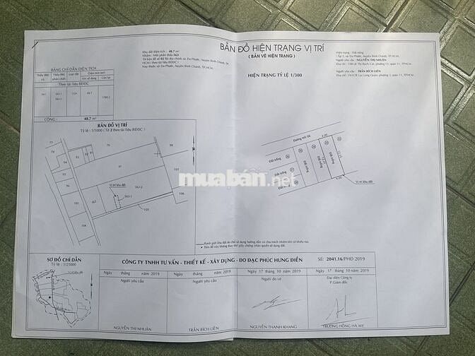 MBVB lô đất 48m2 Đa Phước Bình Chánh