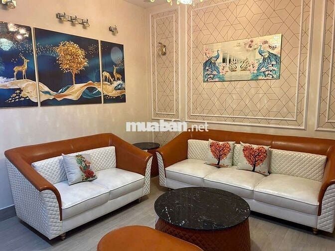 Cho thuê nhà 4 tầng mt 10m5 bùi Trang Chước, hòa xuân