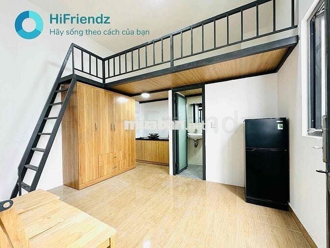 CHO THUÊ PHÒNG CÓ GÁC TỰA CĂN HỘ FULL NỘI THẤT RỘNG THOÁNG GÒ VẤP