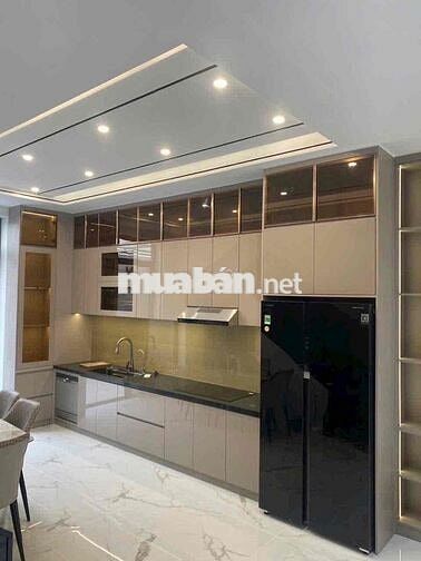 Trệt Hầm Full Nội Thất Nhà Mới Lê Thị Chợ