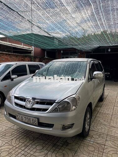 Toyota Innova 2007 J full G . đăng kiểm mới