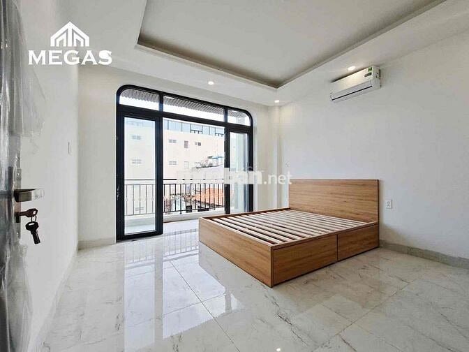 bóc seal siêu phẩm căn hộ dịch vụ mới 100%  - studio ban công