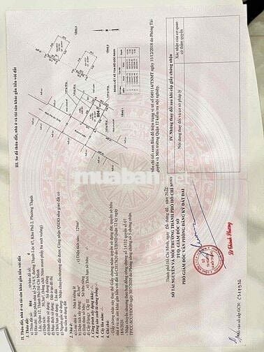 Bán Nhà Hà Huy Giáp 4 PN Hẻm 7 M Giá 4 Ty750 TL