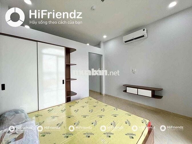 💥CHDV - 1 PN TÁCH BẾP BAN CÔNG FULL NỘI THẤT MỚI XÂY NGAY SÂN BAY TSN