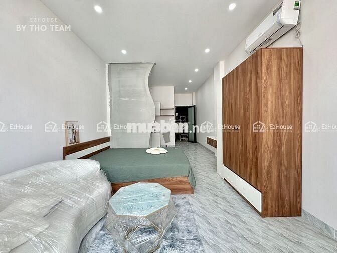 🧧🧧🧧 Studio Ban Công - Vách ngăn bếp - NT mới 100% -30m2- Bình Thạnh ✅