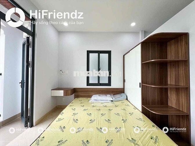 💥CHDV - 1 PN TÁCH BẾP BAN CÔNG FULL NỘI THẤT MỚI XÂY NGAY SÂN BAY TSN