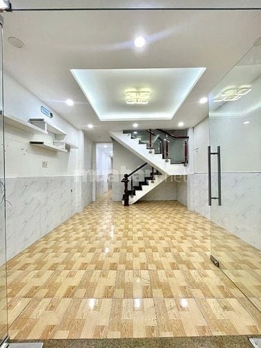 ⭐️Nhà DT:4x17m mặt tiền hẻm kinh doanh xe tải 7m Lê Văn Thọ, P14.