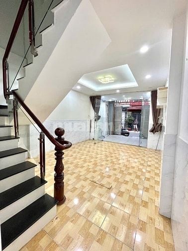 ⭐️Nhà DT:4x17m mặt tiền hẻm kinh doanh xe tải 7m Lê Văn Thọ, P14.