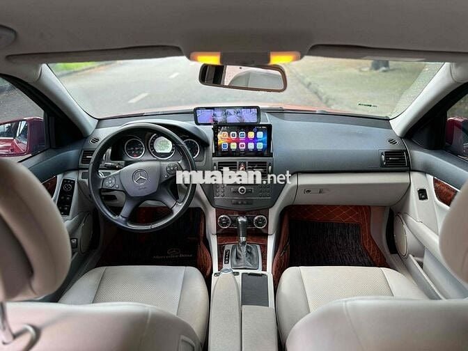 Mercedes C250 1.8L AT 2009 Đỏ Candy siêu nét