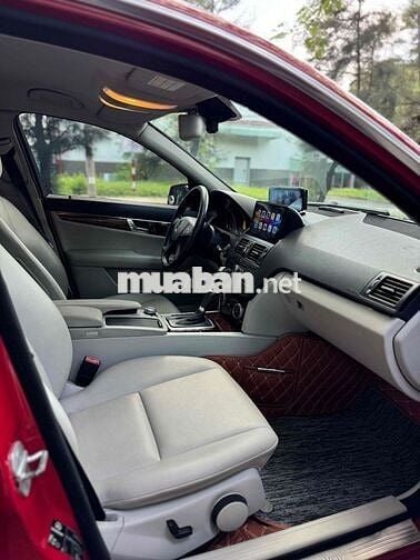 Mercedes C250 1.8L AT 2009 Đỏ Candy siêu nét