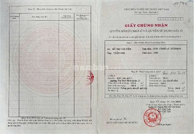 Nhà mặt tiền có 15 phòng trọ phía sau tại Tân Thới Nhất 13 sổ riêng