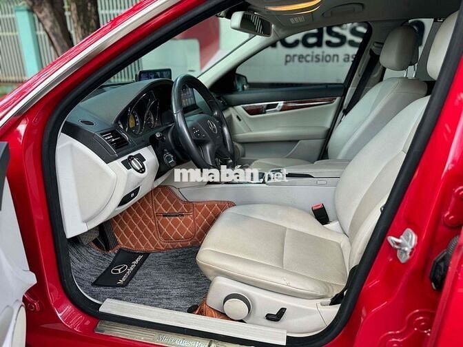 Mercedes C250 1.8L AT 2009 Đỏ Candy siêu nét