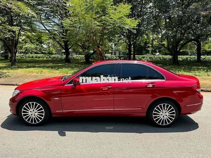 Mercedes C250 1.8L AT 2009 Đỏ Candy siêu nét